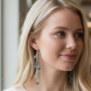 Ashley Andrews Sterling Silver Earrings